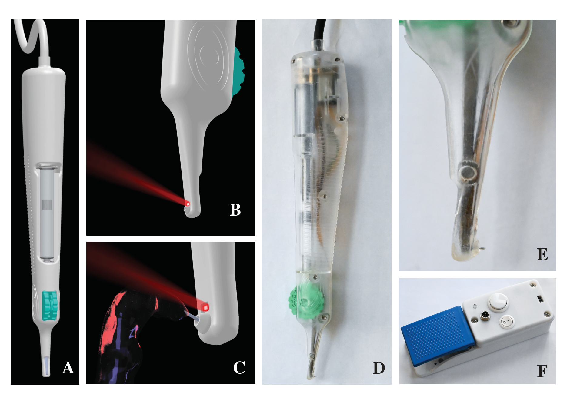 CAD renders and physical prototypes