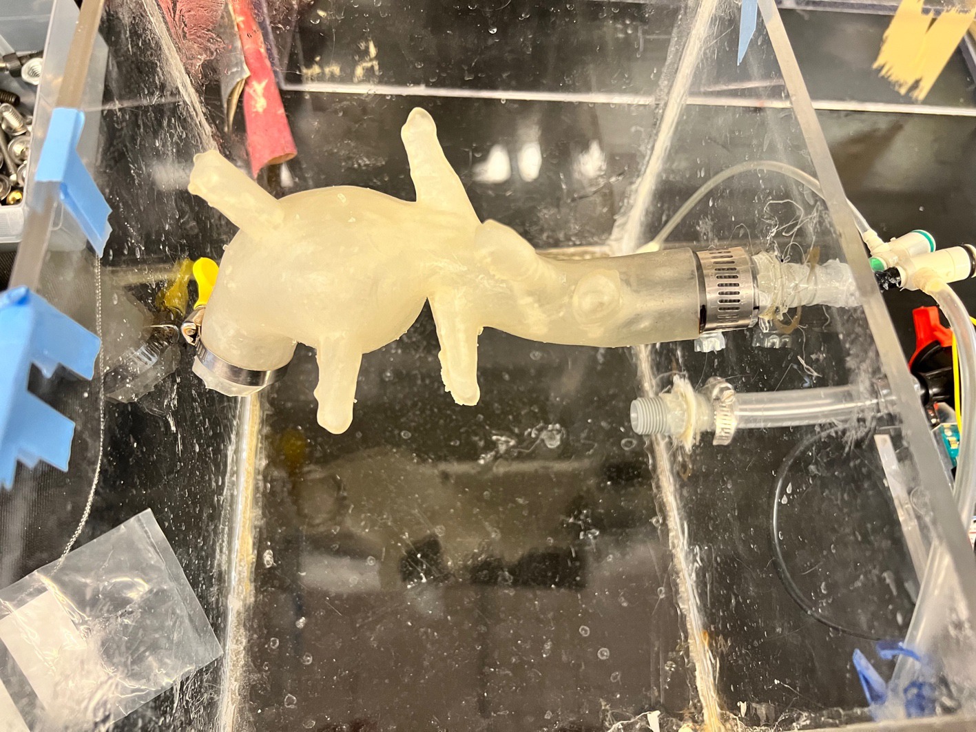3D printed phantom aorta for testing